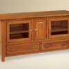 Amish Entertain Centers and TV Stands 9