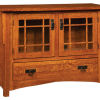 Amish Entertain Centers and TV Stands 19