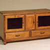 Amish Entertain Centers and TV Stands 24