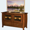 Amish Entertain Centers and TV Stands 36