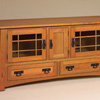 Amish Entertain Centers and TV Stands 38