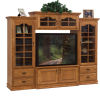 Amish Entertain Centers and TV Stands 46